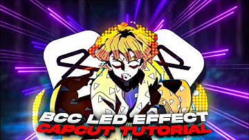 BCC Led Effect | Capcut Tutorial