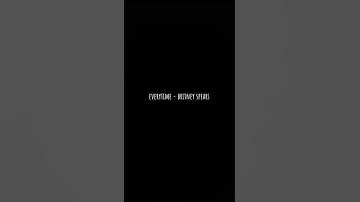 Thumbnail of everytime - britney spears