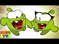 Om Nom - Candy&#39;s Curse Halloween Special Video and Cartoon for Childrens