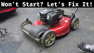 MTD Yard Machines Mower Won't Start by Wild_Bill 6,511 views 3 years ago 14 minutes, 19 seconds