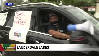 Juneteenth "Drive to Justice" heads through Broward County