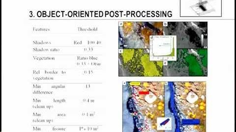 GEOBIA2012 - Mapping landslide surface fissures with matched filtering and object-oriented...