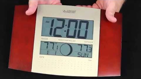 WS-8117U-IT-C Atomic Digital Wall Clock