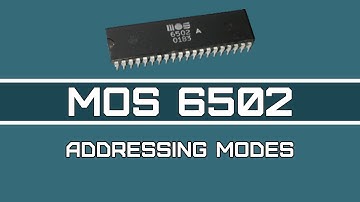6502 Assembly Programming - Video 11: Addressing Modes