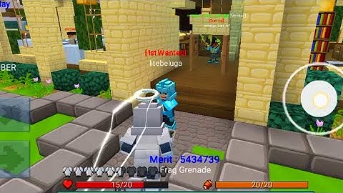 1st WANTED KILLING in Jailbreak Blockman Go