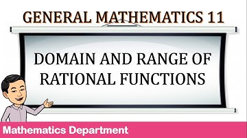 CHAPTER 2  DOMAIN AND RANGE