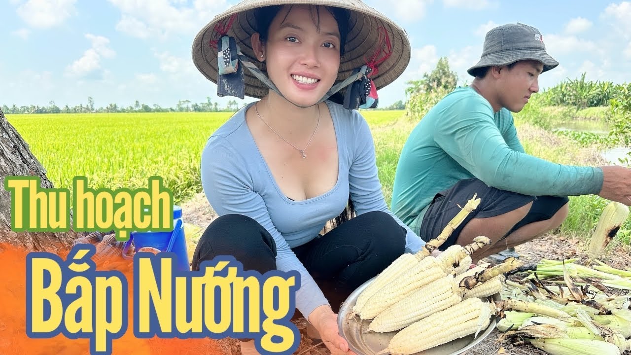 Country Girl ✅ и несколько друзей отправились на кукурузное поле, чтобы собрать урожай и пожарить...