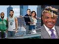 Inside the NBA shows Mike Vrabel &amp; Dianna Russini on Celtics Gone Fishing 😂