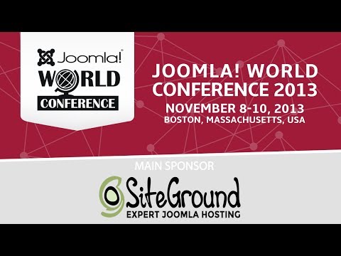 Joomla! World Conference 2013 - Saturday Evening Keynote