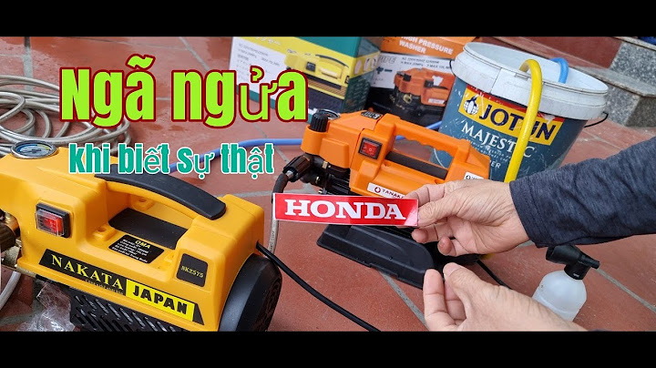 Máy rửa xe honda tại TPHCM