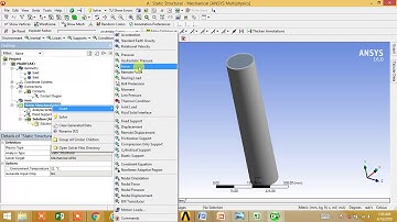 Non linear analysis of circular cfst in ansys workbench - Prashant Patil