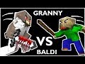 Monster School : BALDI'S BASICS VS GRANNY CHALLENGE ALL EPISODE 1 - Minecraft Animation