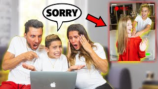 REACTING To Our SON Being HOME ALONE! (SHOCKING!!) | The Royalty Family