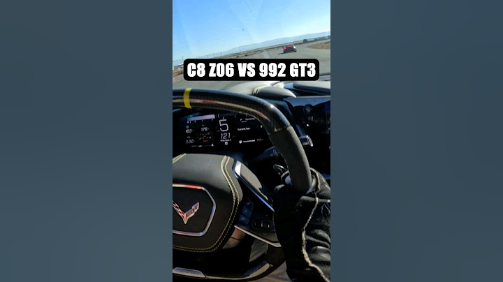 C8 Z06 vs 992 GT3 - WHICH WOULD YOU CHOOSE?