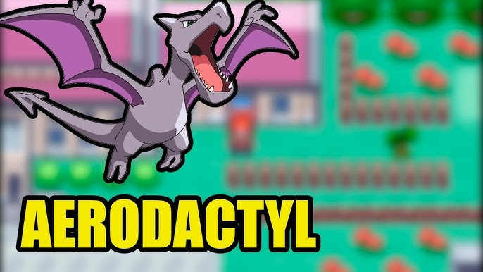 COMO CONSEGUIR O AERODACTYL NO POKÉMON FIRE RED? #Shorts 