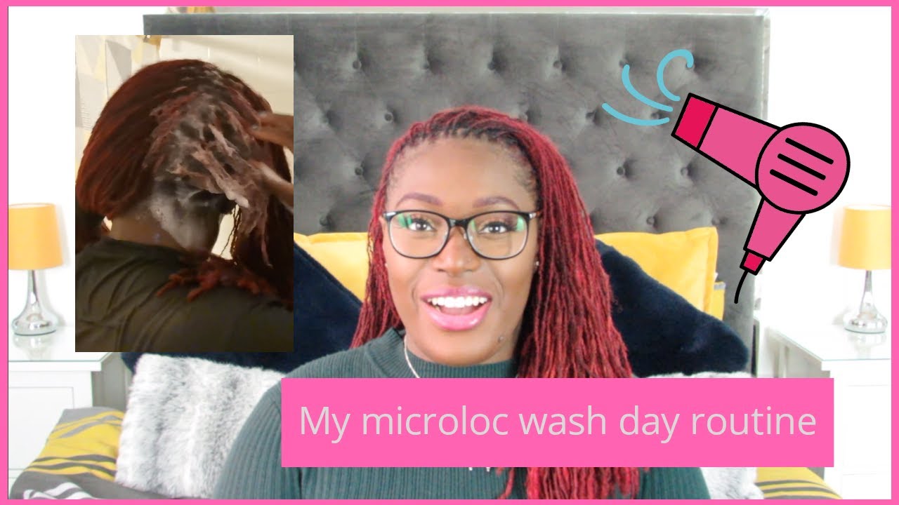 Wash Day Routine | Seborrheic Dermatitis | DIY Microlocs | Loc Journey