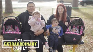 We're 19  And Have Two Sets Of Twins | MY EXTRAORDINARY FAMILY