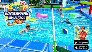 Waterpark Fun Simulator Game🌊- Android Gameplay 2025 (Part 1) screenshot 5