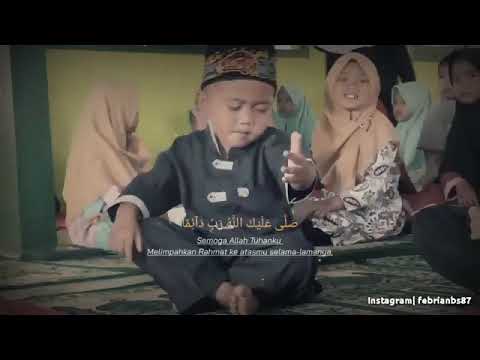 Bocil pecinta sholawat