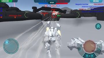 War Robots test server: New robot, New map