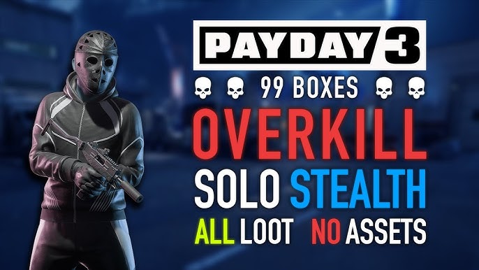 Comunidade Steam :: Vídeo :: Gold & Sharke Solo Stealth + All Loot [Payday  2]