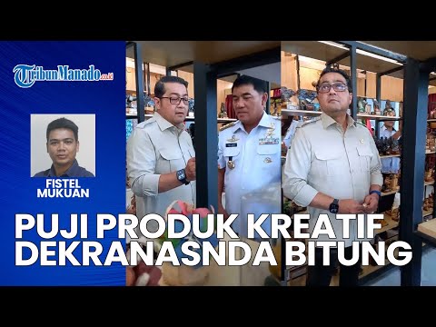 Kunjungi Bitung, Menteri Teuku Riefky dan Gubernur Puji dan Dorong Produk Kreatif Dekranasda Tembus Pasar Nasional