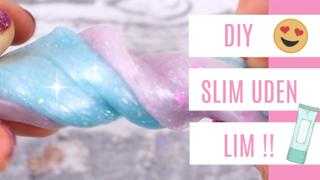 DIY slim uden lim kontaklinsevæske - YouTube