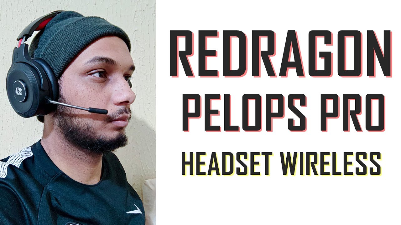 HEADSET WIRELESS REDRAGON PELOPS PRO 