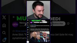 Marco Rossi’den Arne Slot’a efsane kontra!