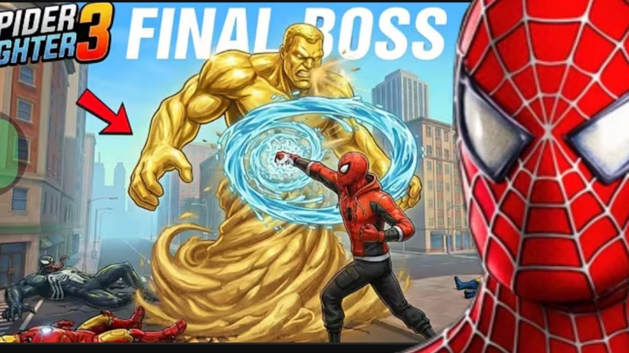 Spider fighter 3 defeat sandman or different missions