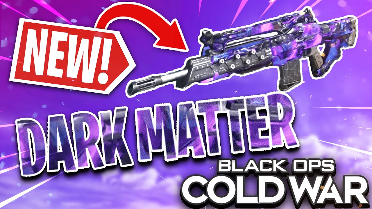 HOW TO GET DARK MATTER CAMO IN BLACK OPS COLD WAR! (Gold, Diamond, Dark Matter) - YouTube
