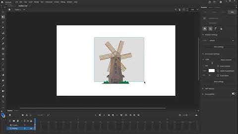 Adobe Animate - Create an Animated Windmill