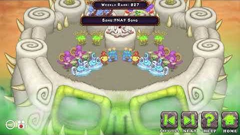 FNAF song on msm composer island