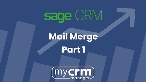 Sage CRM