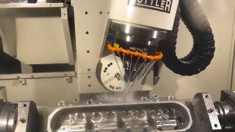 5 Axis Digitizing and CNC Porting of Cylinder Heads