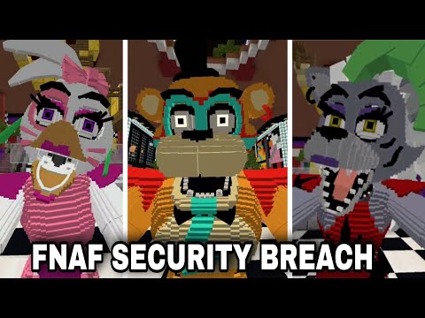 Minecraft PE FNAF Security Breach Addon by @DanyFox[Download