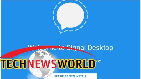 Signal encrypted messenger on gnu/linux