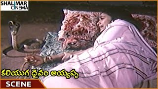 Kaliyuga Daivam Ayyappa Movie || Snake Bites On Rekha || Pandian, Rekha || Shalimarcinema