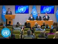 UN / United States Humanitarian System Funding - Press Conference | United Nations