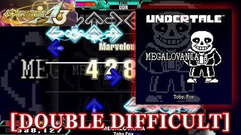 【DDR A3】 MEGALOVANIA [DOUBLE DIFFICULT] 譜面確認＋クラップ