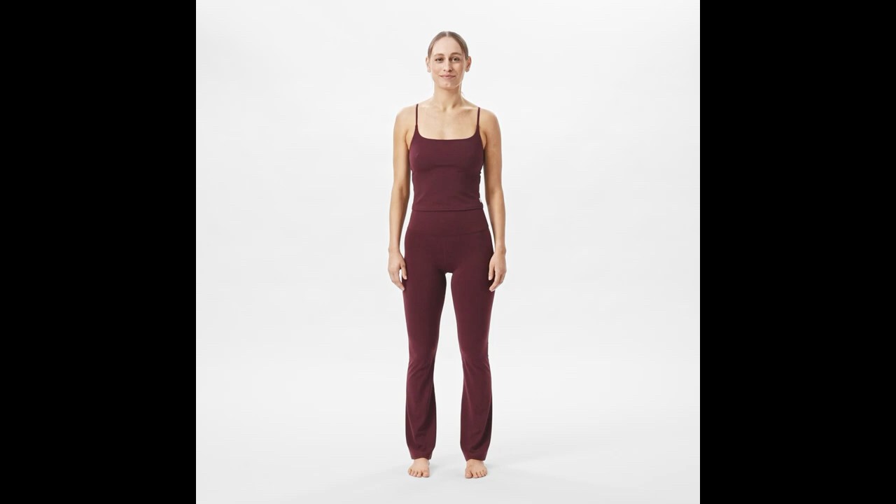 Preview of Vuori AllTheFeels Slim Flare Pants - Women's Video