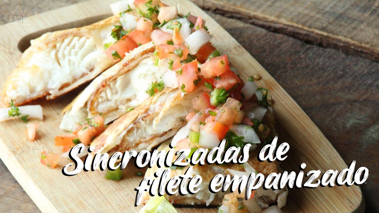 Sincronizadas de filete empanizado con pico de gallo YouTube Sincronizadas de filete empanizado con pico de gallo YouTube