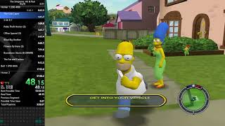 The Simpsons Hit &amp; Run Any% Speedrun In 57:08