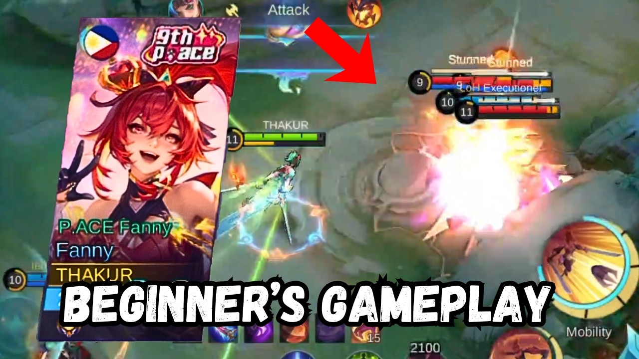 BEGINNER FANNY GAMEPLAY 🔥 EASY CABLES + SIMPLE COMBOS TO RANK UP | MLBB
