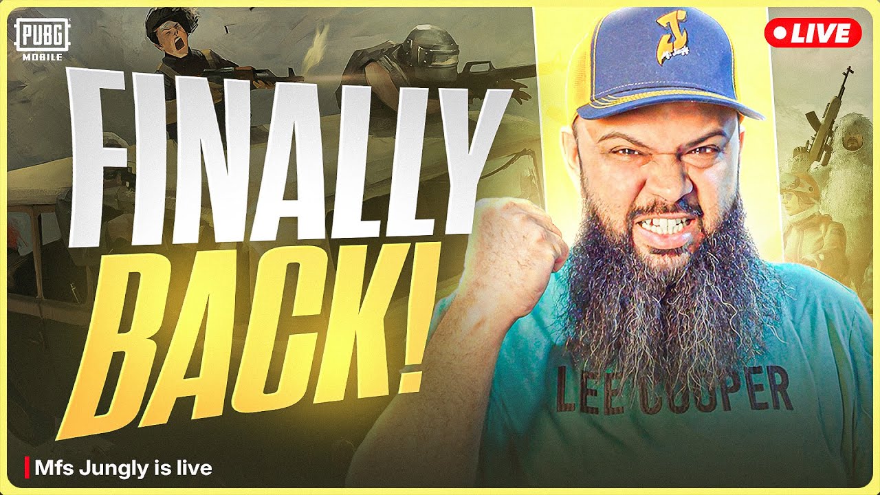 LIVE 🔥 I AM BACK MFS ARMY ❄️ PUBG Mobile