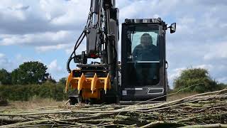 Mecalac 8MCR & TMK MultiGrab S - The Clear Up Willow Work Finale by NCD EQUIPMENT 6,271 views 1 year ago 5 minutes, 14 seconds