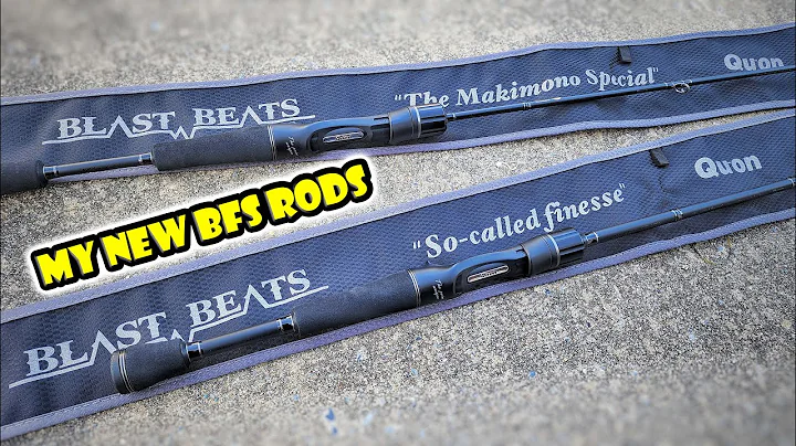 Unboxing New JDM BFS Rods - Jackson Quon Blast Beats - The Makimono Special and So-Called Finesse