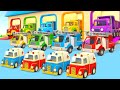 Car cartoons for kids & Helper cars cartoon full episodes - Fire truck cartoon for kids.
