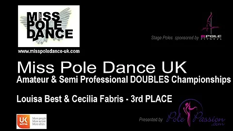 Miss Pole Dance UK 2016 - Louisa Best & Cecilia Fa...