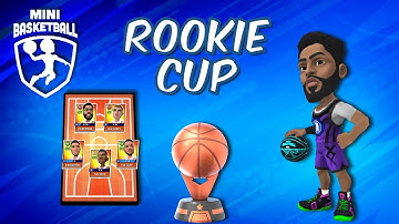 Mini BasketBall - My First Rookie Cup!